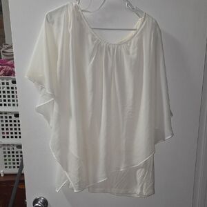 AGB Elegant Cream Women's Blouse